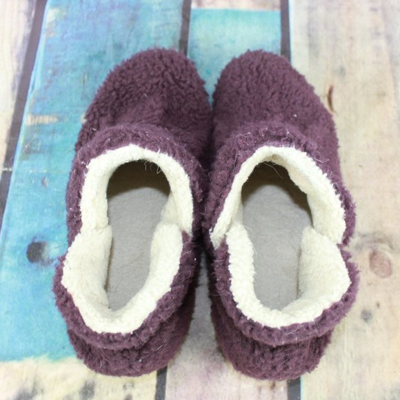 LL BEAN Pile Fleece Cozy Bootie Slippers Size 8 M - Picture 6 of 9